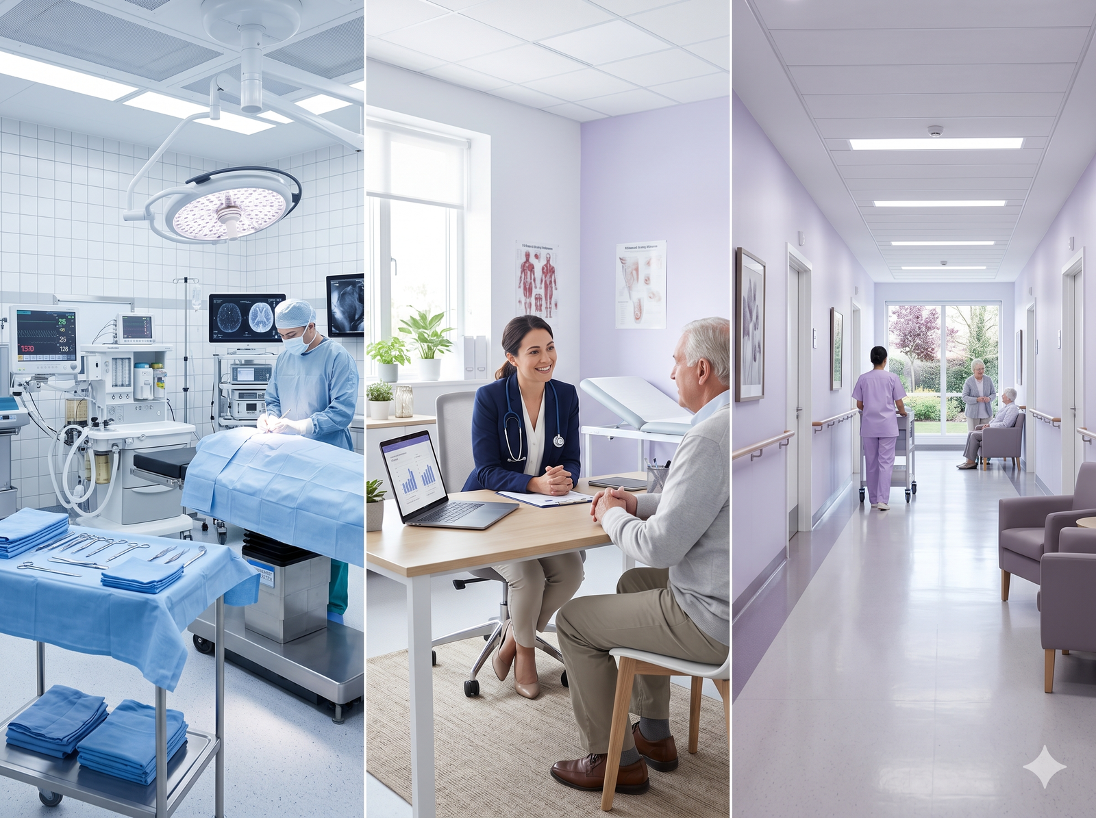 Every care setting covered